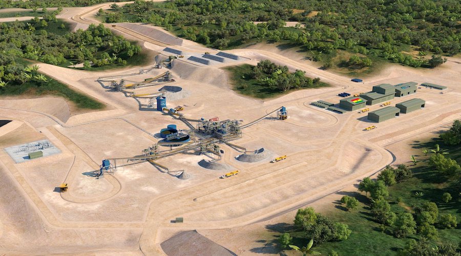A view of Atlantic Lithium’s Ewoyaa project site in Ghana’s Central Region, where the country’s first lithium mine is being developed to tap into growing global demand for battery minerals. [Atlantic Lithium Limited]