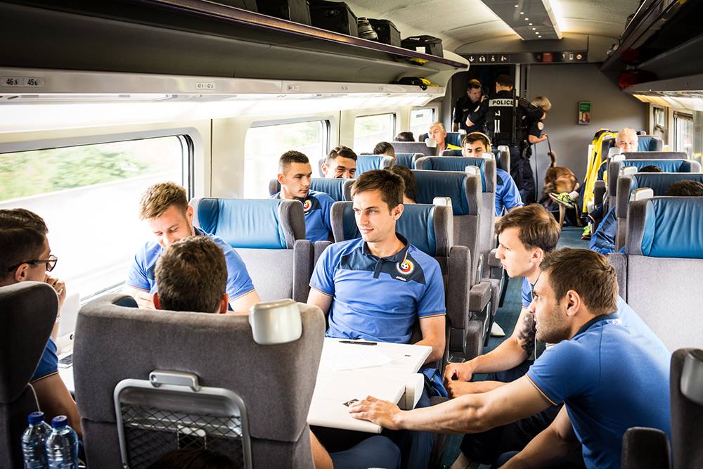 Euro 2016, România - Albania (duminică, ora 22:00). Tricolorii au ajuns cu TGV-ul la Lyon. Diseară, antrenamentul oficial / GALERIE FOTO și VIDEO