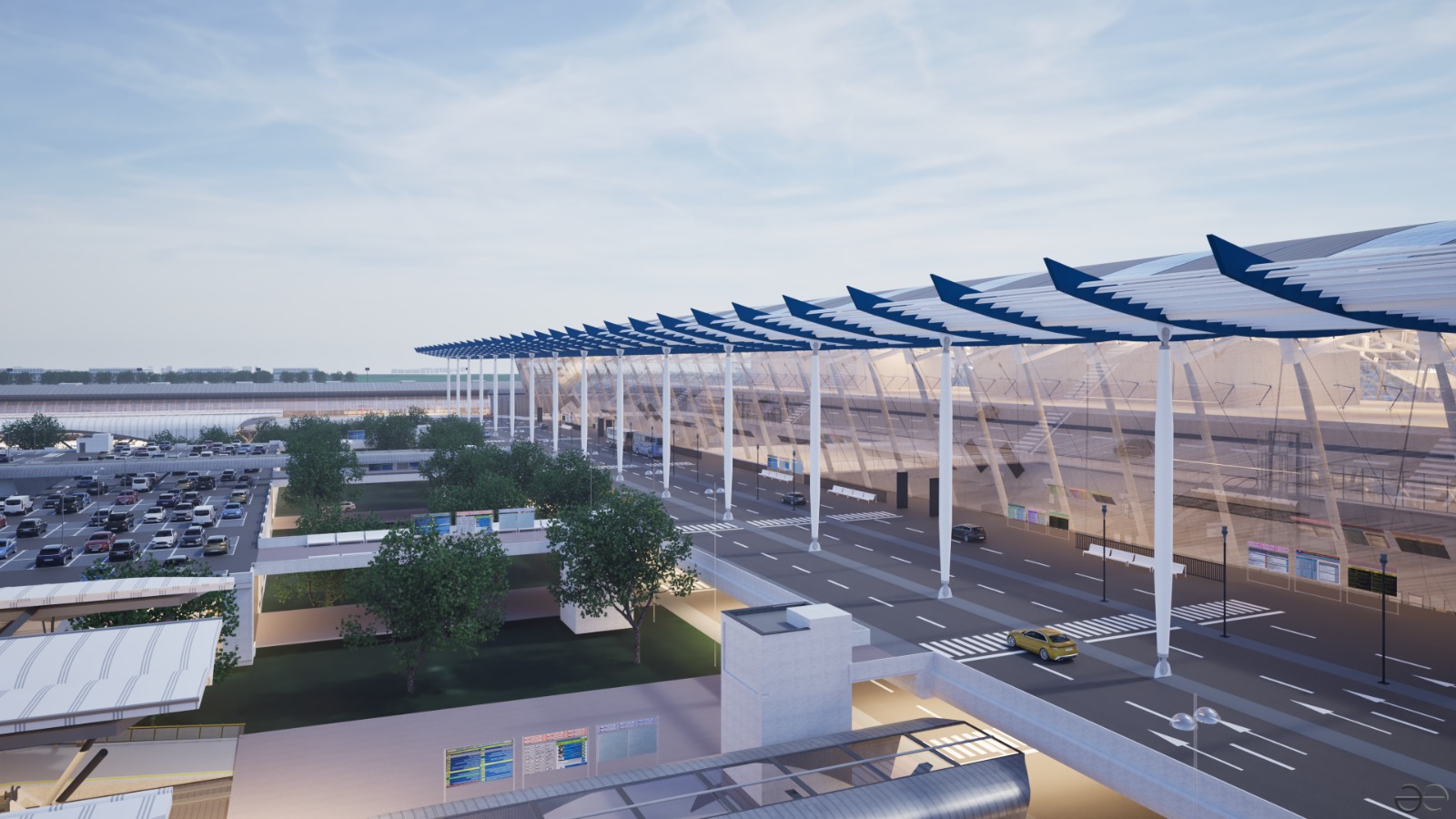 Cum va arăta noul terminal pentru 30.000.000 de pasageri pe an, de la Otopeni: s-a semnat contractul pentru Aeroportul „Henri Coandă” București