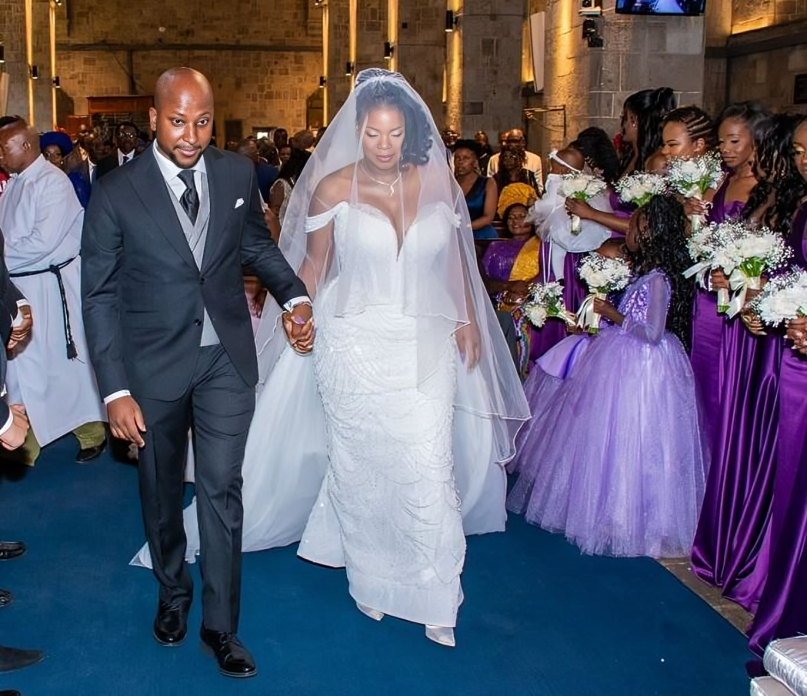 James Orengo’s son Michael weds lover Samantha Luseno in glamorous event