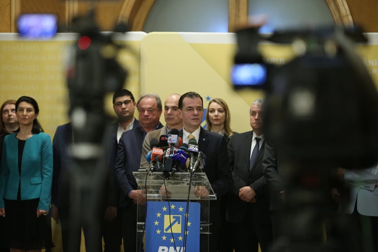 FOTO|  PNL a validat lista candidaţilor la europarlamentare, cu Rareş Bogdan, cap de listă. Orban: "Este un campion al luptei împotriva minciunii"