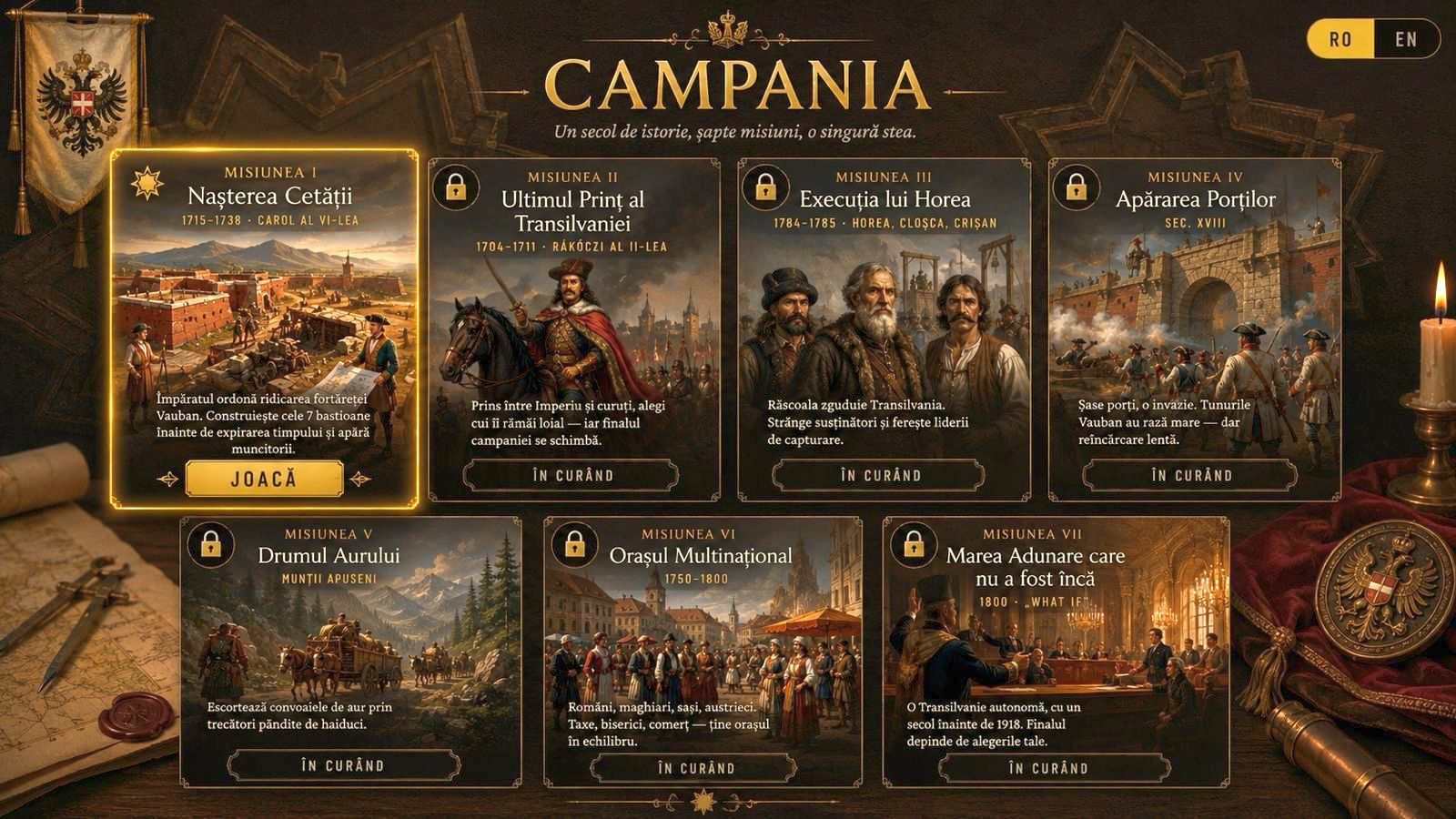 Primul joc de strategie despre istoria unui oraș românesc făcut de AI se bazează pe regulile din celebrul Age of Empire. Cetatea Alba Carolina, într-o destinație digitală