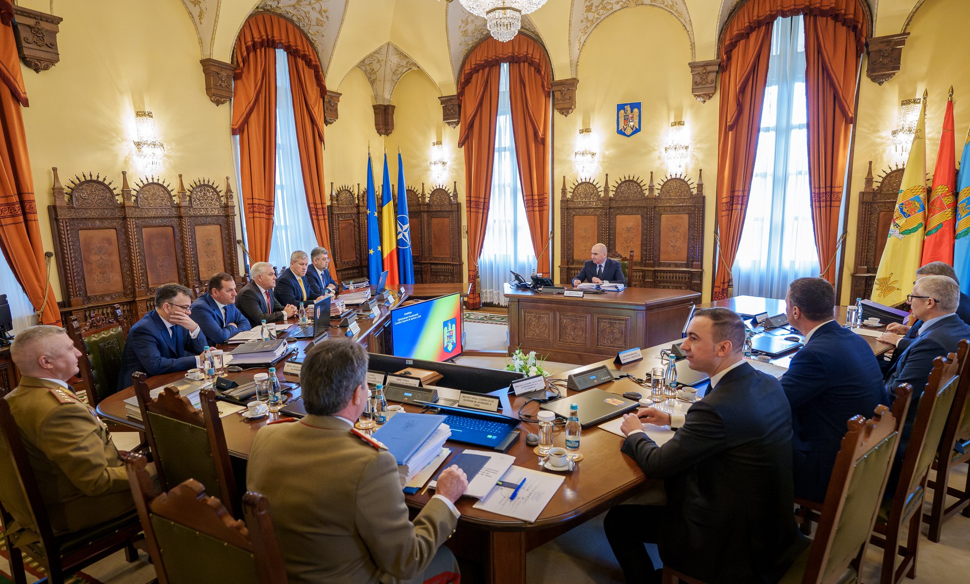 Prima ședință CSAT condusă de Ilie Bolojan. Deciziile vizează Ucraina, Republica Moldova și creșterea procentului din PIB pentru apărare