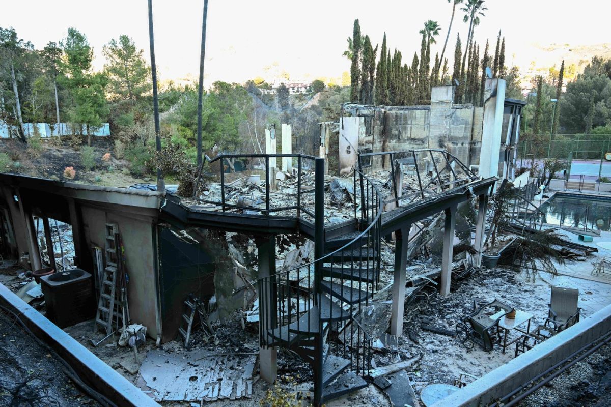 Gluma făcută de Mel Gibson când și-a văzut casa făcută scrum de incendiile din Los Angeles