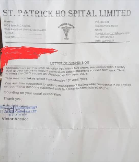 St Patrick Hospital suspends Muslim staff for taking break to observe Eid festivities