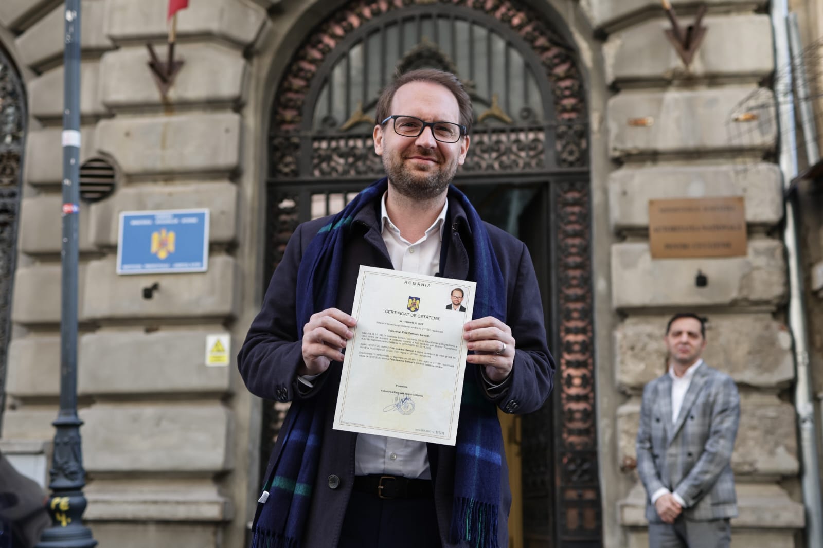 Dominic Fritz a depus jurământul de credință și este acum cetățean român: „Ce imens privilegiu”