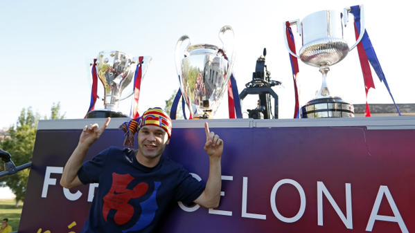 Fiestă în Barcelona. Campionii Europei au sărbătorit TRIPLA / FOTO&VIDEO