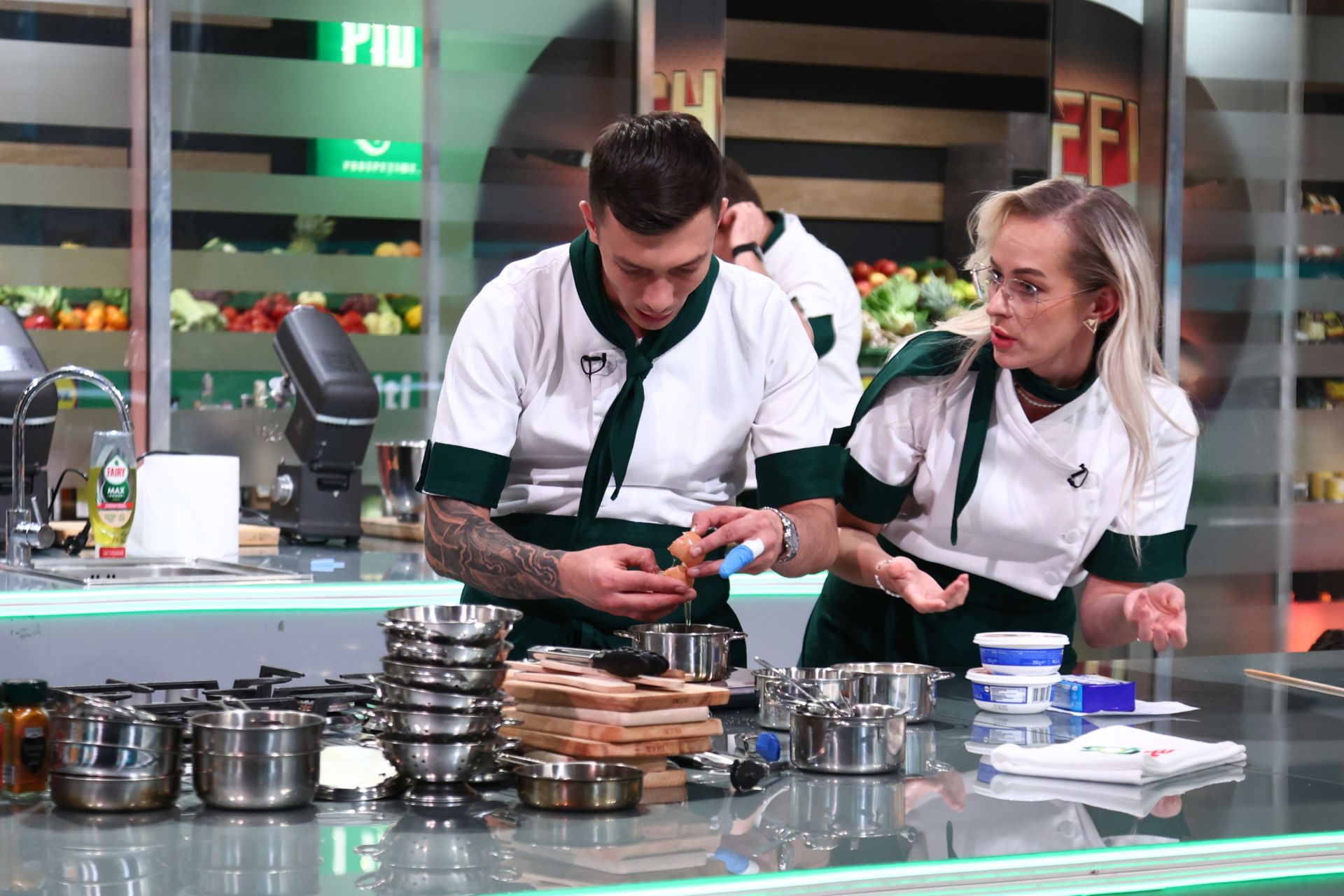 Ghiță, Amme și George, eliminați de la „Chefi la cuțite”, sezonul 14. Provocare neașteptată diseară: „Cum să pregătim 14 farfurii cu jucăriile astea?!”