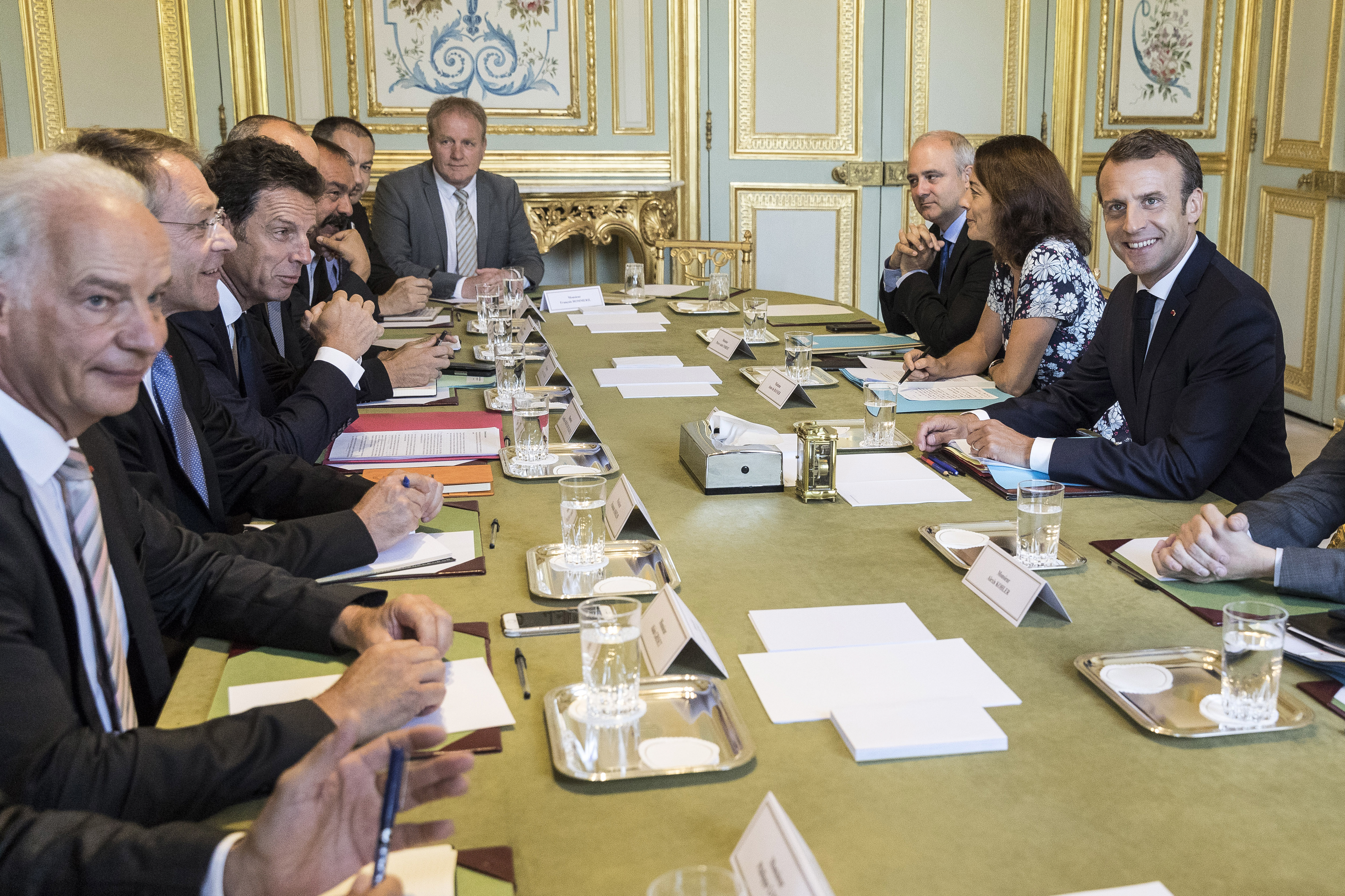 Campionii mondiali vor primi Legiunea de Onoare. ”Les Blues”, dineu la Palatul Elysee / GALERIE FOTO