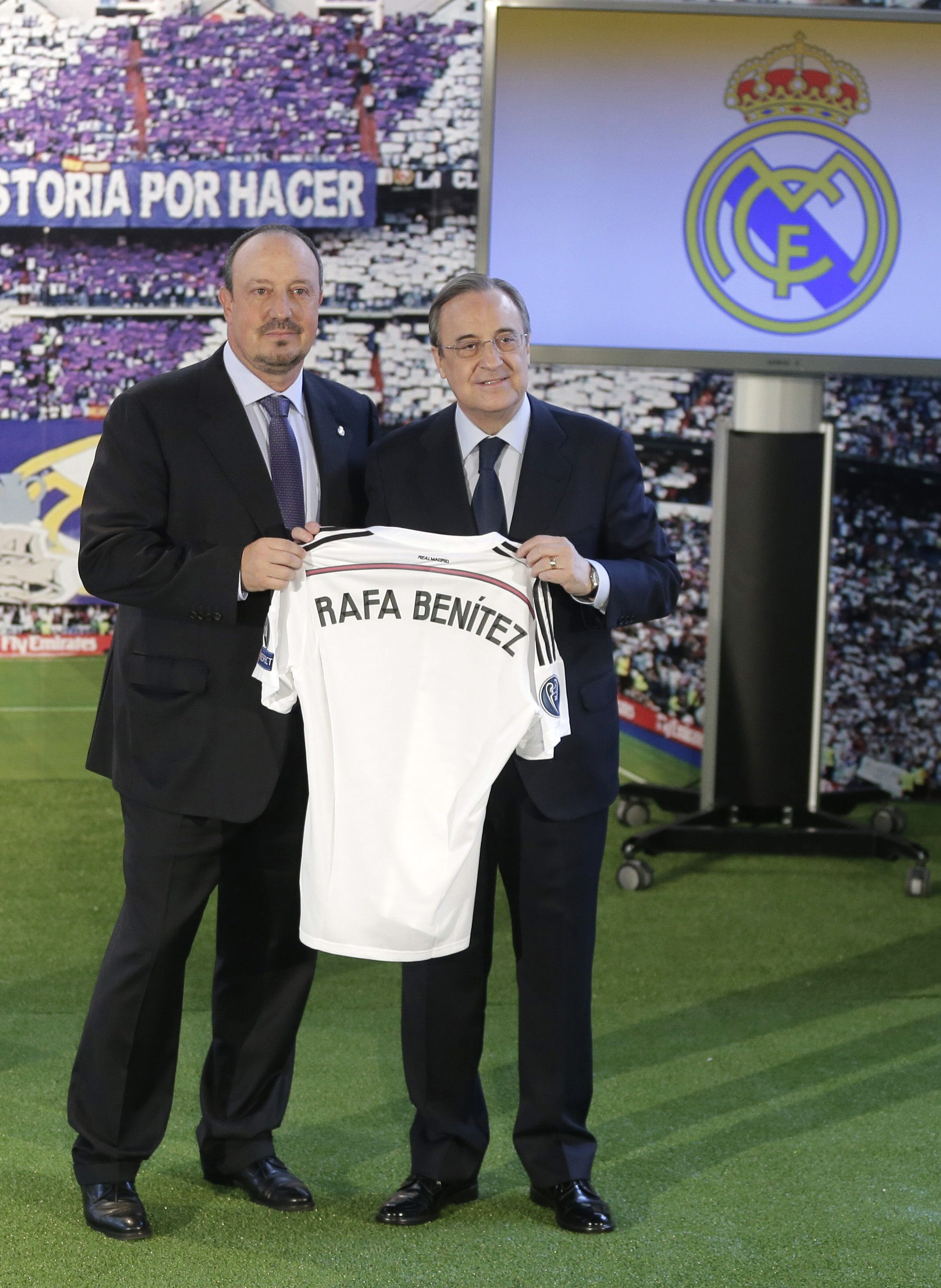 Emoții în capitala Spaniei! Rafa Benitez a plâns la prezentarea oficială la Real Madrid! ”Aici e casa mea” / GALERIE FOTO