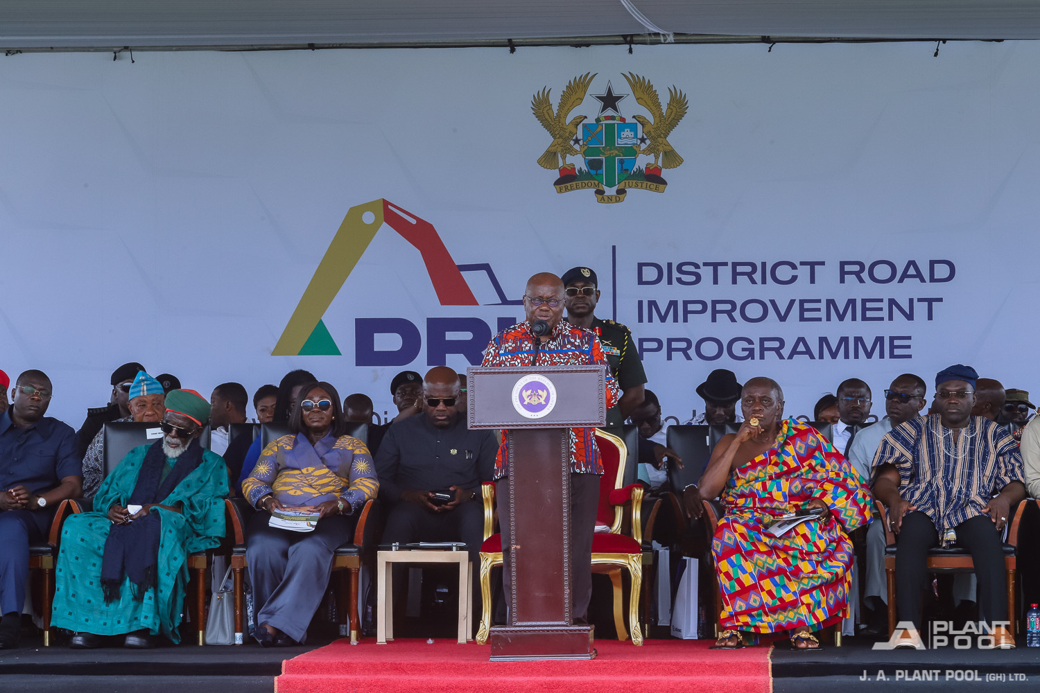 Roads in all 275 constituencies to see facelift as Nana Addo launches DRIP