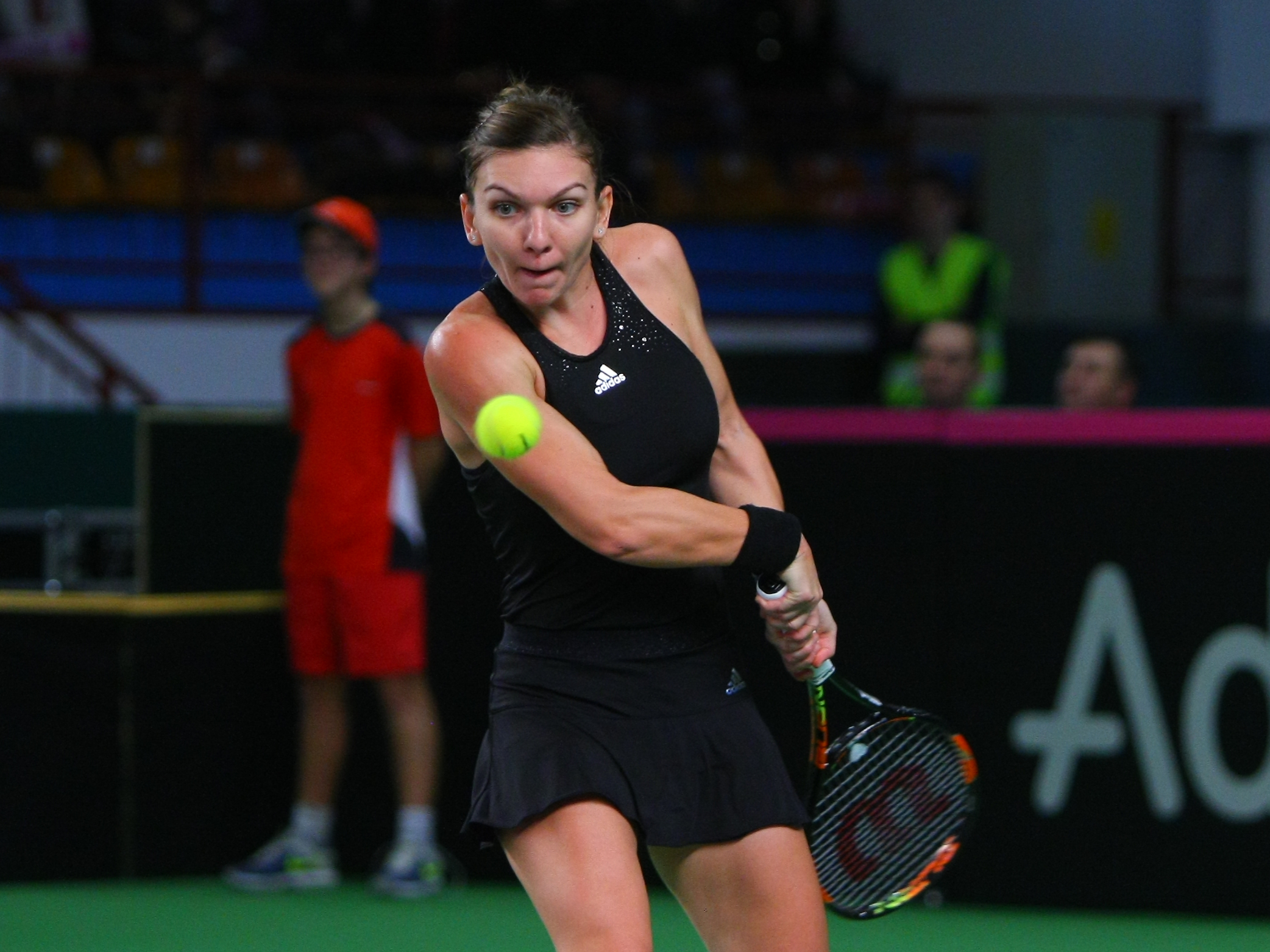 Fed Cup, România - Spania 1-0. Halep a demolat-o pe Espinosa / GALERIE FOTO