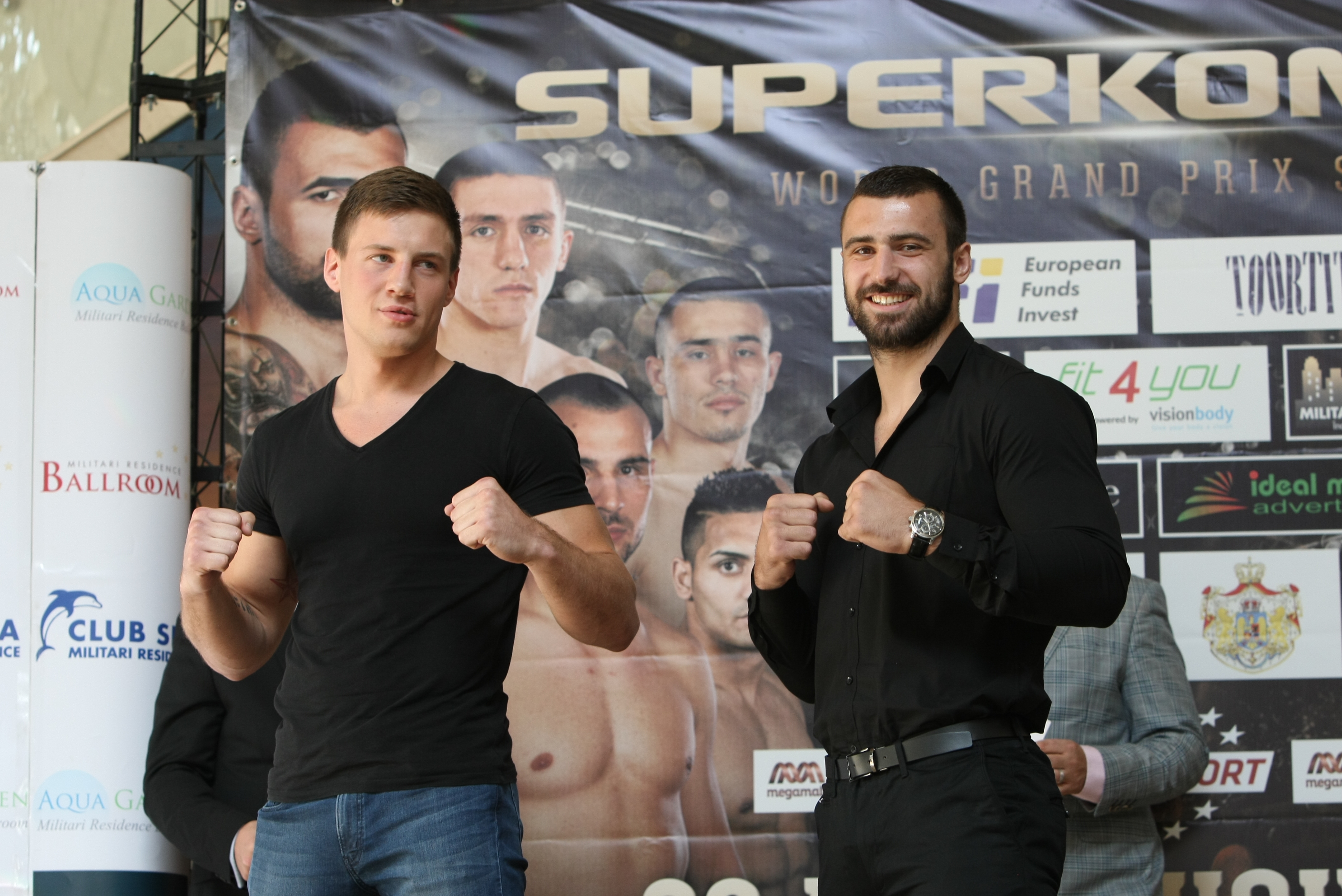 Luptătorii de la Superkombat București au trecut cu bine de proba cântarului oficial / GALERIE FOTO