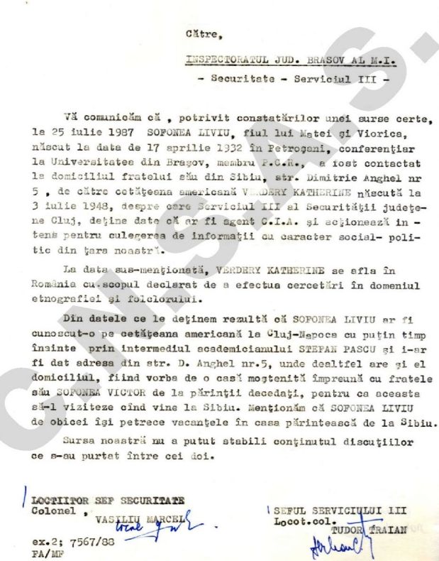 Cum erau filați pas cu pas profesorii americani veniți să predea în România comunistă. Obiectivul „Filip”, acuzat de „diversiune ideologică” 