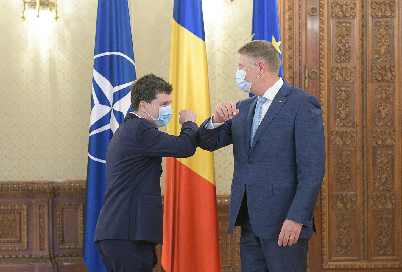 Klaus Iohannis, întrevedere cu Nicușor Dan. Șeful statului: „Chestiunea termoficării nu poate fi rezolvată în această etapă doar de Primăria Generală”
