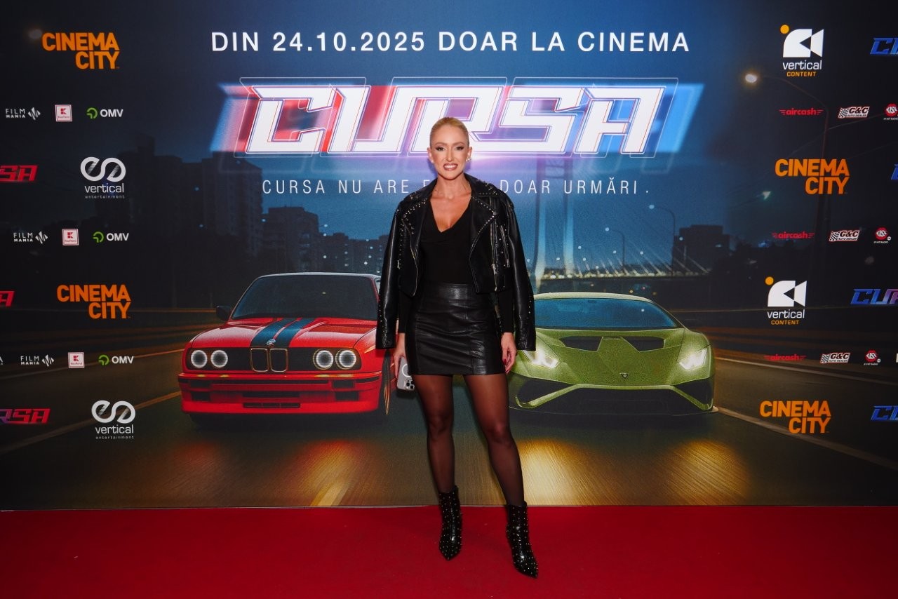 Vedete la premiera filmului „Cursa”. Cum au apărut Bianca Drăgușanu, Smiley și Connect-R