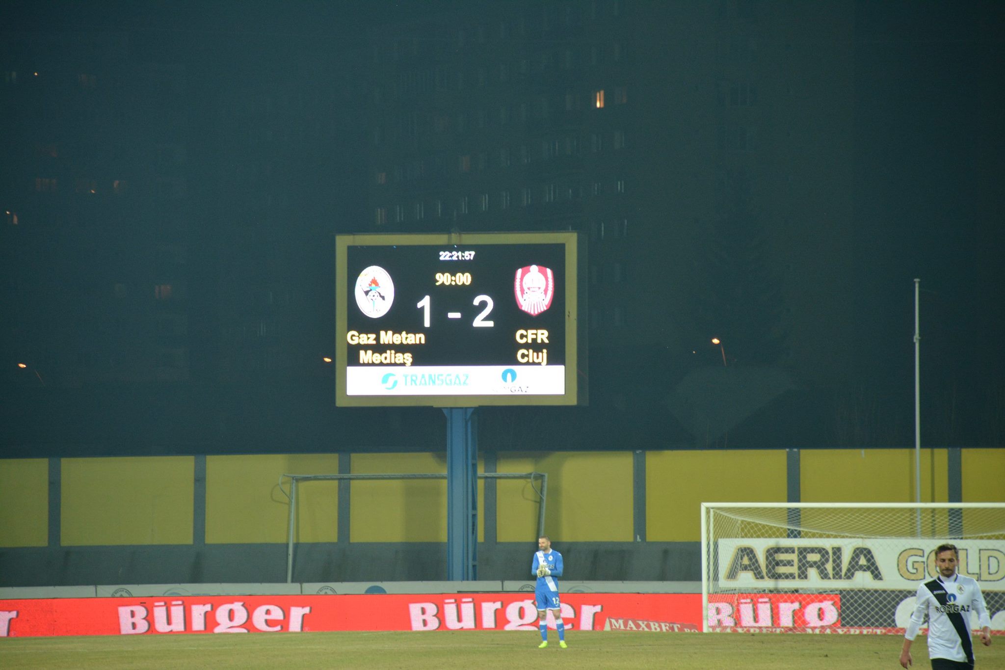 Liga I, etapa a 23-a. Gaz Metan - CFR Cluj 1-2. Oaspeții au învins la Mediaș după 69 de ani | FOTO