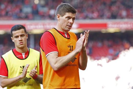 Momente emoționante la retragerea lui Steven Gerrard! / GALERIE FOTO