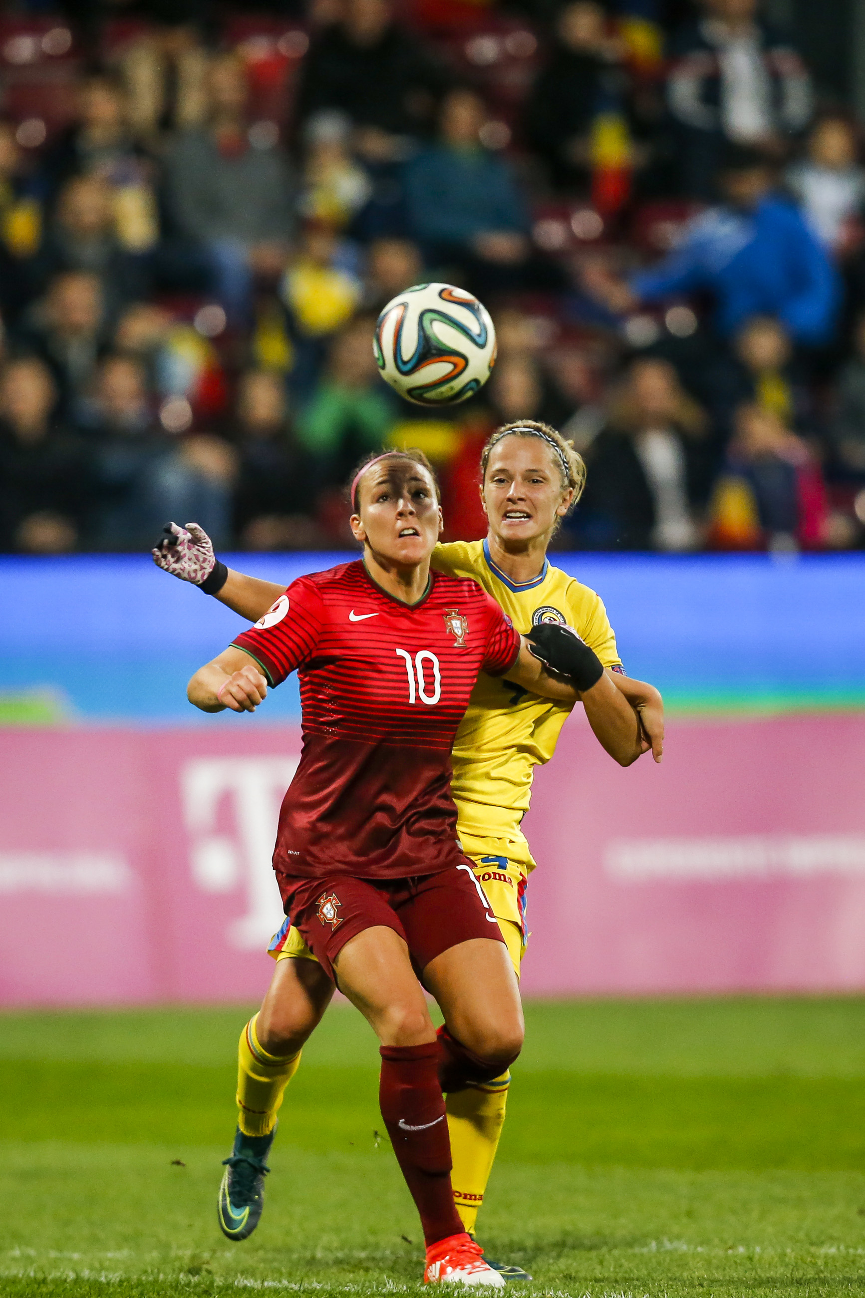 Fotbal feminin. România - Portugalia 1-1. Fetele au ratat calificarea la Campionatul European. În tur, 0-0 / LIVEBLOG&VIDEO
