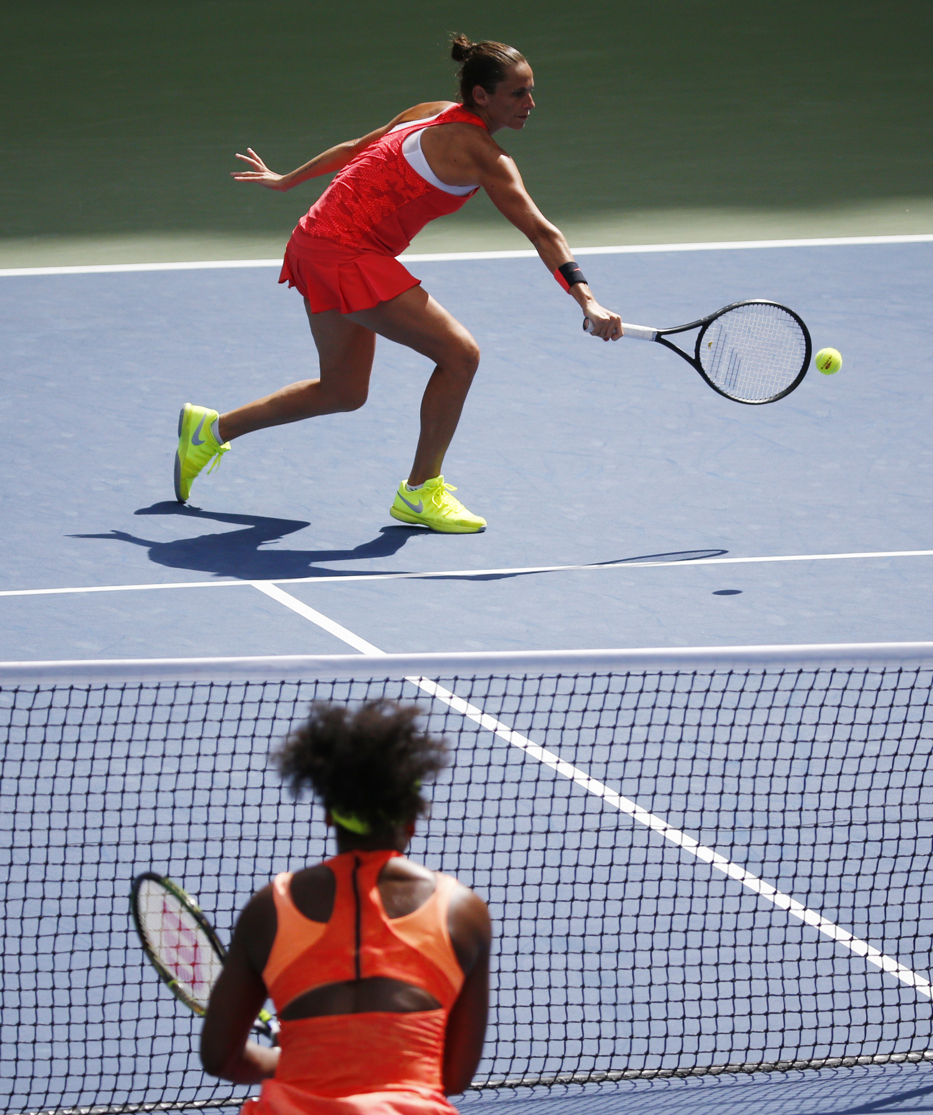 Nebunie! 11 septembrie, zi blestemată pentru SUA! ^Serena ratează finala la US Open și șansa de a face Marele Șlem, după un joc epic cu Vinci! / FOTO