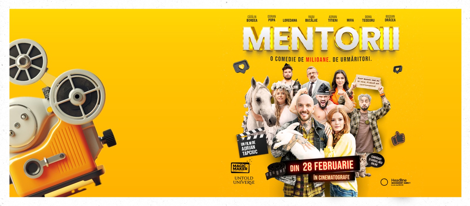 Adrian Tapciuc, regizorul comediei-fenomen „Mentorii”: „Mulți tineri probabil nici nu mai știu cum arată un mentor adevărat”