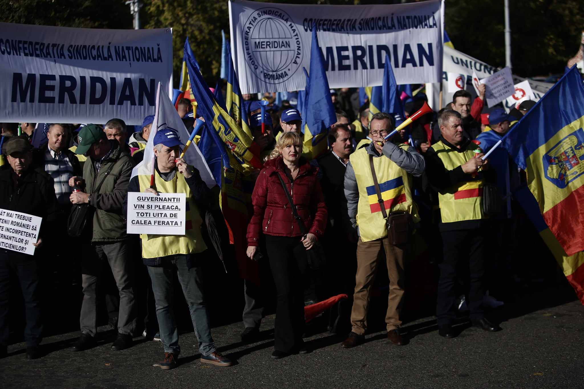 Sindicaliștii protestează la Guvern față de proiectul de lege al pensiilor. Care sunt principalele nemulțumiri