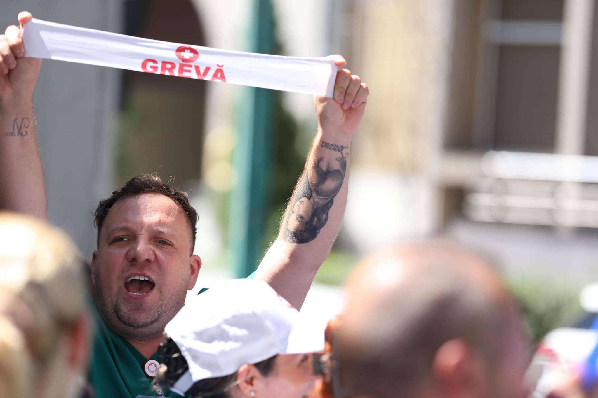 A doua zi de grevă generală în spitale. Sanitas respinge explicațiile Guvernului privind noua lege a salarizării