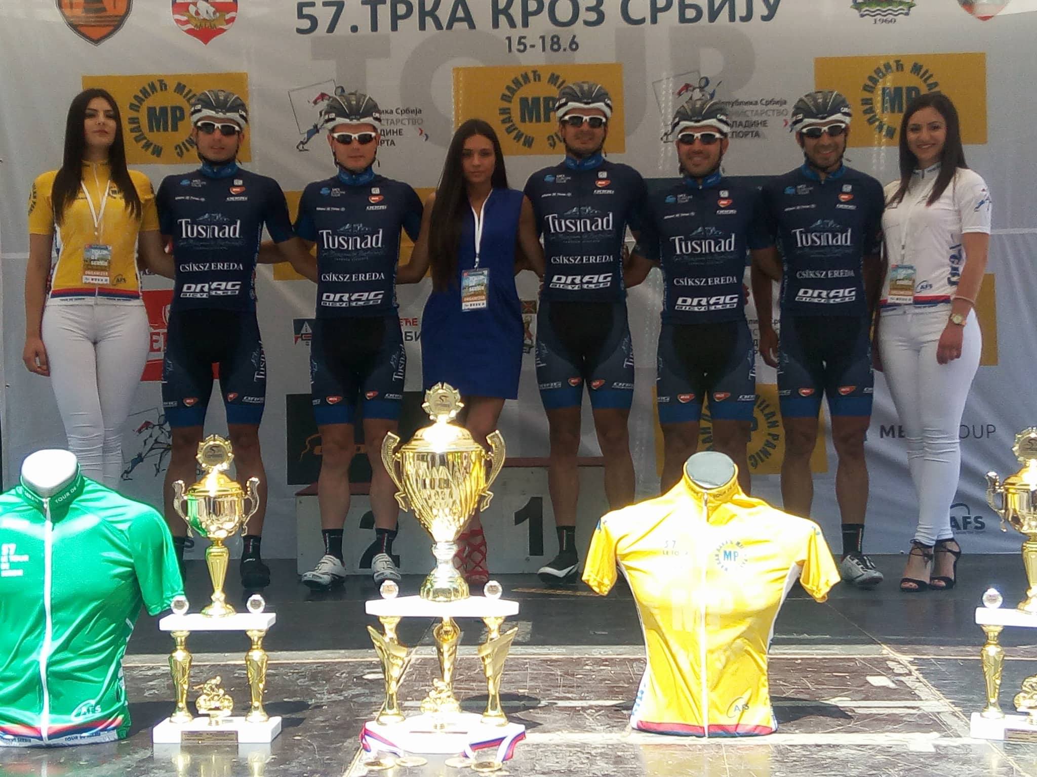 Tușnad Cycling, rezultat de top în Turul Serbiei / GALERIE FOTO