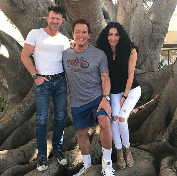 EXCLUSIV / Mihaela Rădulescu i-a vorbit lui Arnold Schwarzenegger despre România! Se văd de fiecare dată când diva ajunge la Los Angeles