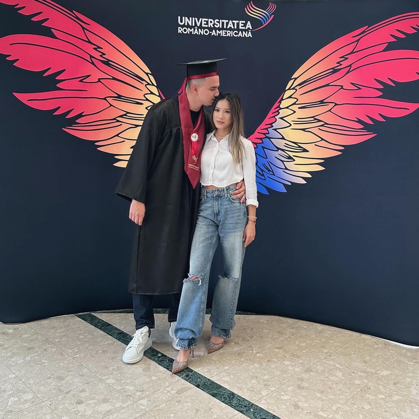 Luca Reghecampf și Asiana Peng s-au căsătorit. Imagini de la cununia băiatului cel mare al lui Laurențiu Reghecampf