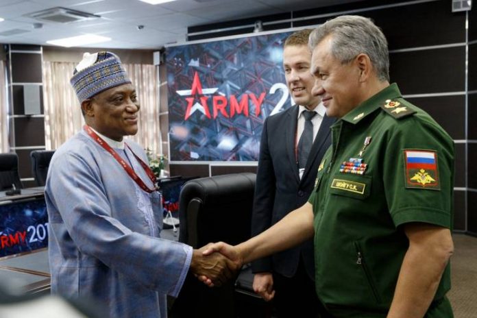 Russia is also looking to get in on the action against terrorists in Nigeria