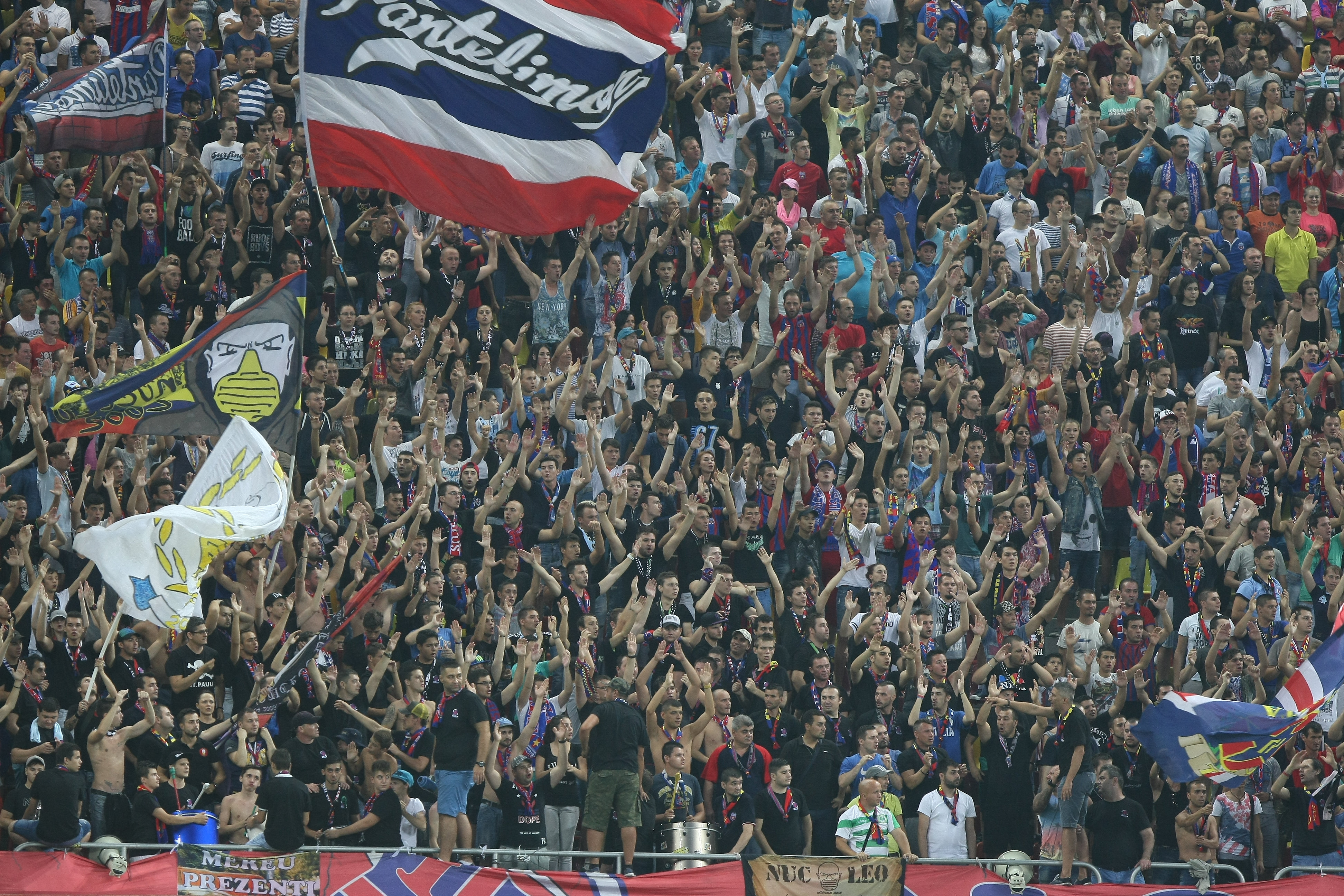 FOTO&VIDEO / Kazahii nu i-au oprit: Steaua, a 11-a calificare consecutivă în grupele cupelor europene 