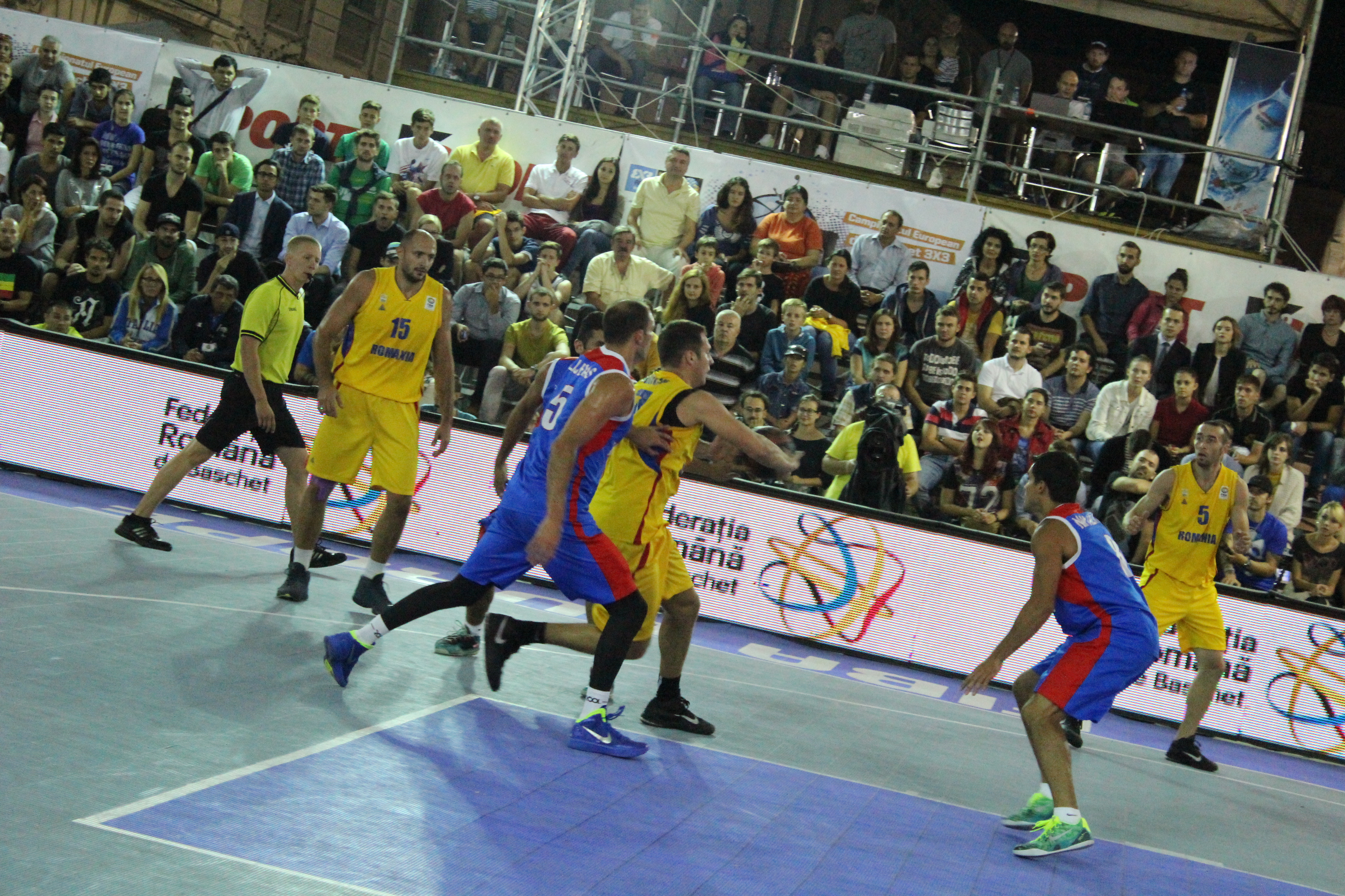 GALERIE FOTO / Echipele României au obţinut victorii pe linie în prima zi a Europeanului de baschet 3x3 