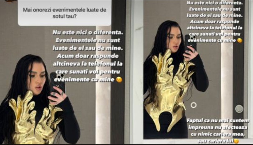Oana Radu l-a înlocuit pe Cătălin Dobrescu în echipa ei. Decizia artistei: „Faptul că nu mai suntem împreună nu afectează cu nimic cariera”