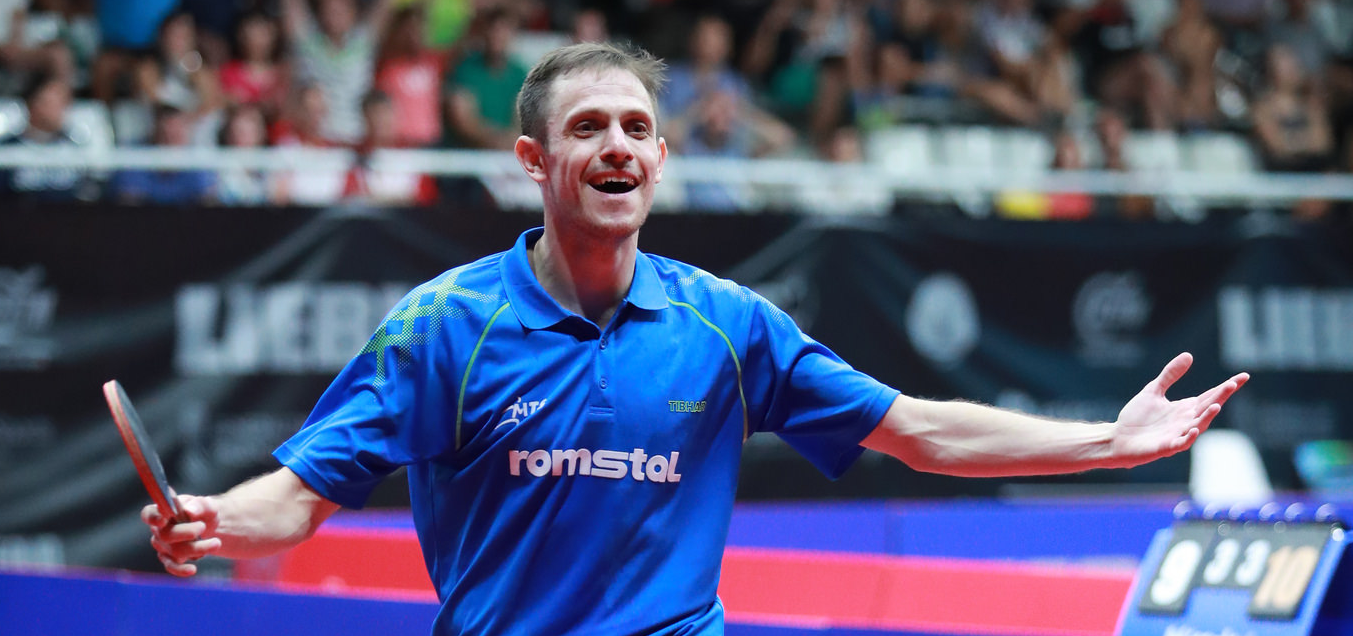 PERFORMANȚĂ DE SENZAȚIE! Ovidiu Ionescu este vicecampion european la tenis de masă. A pierdut finala cu legendarul Timo Boll / VIDEO