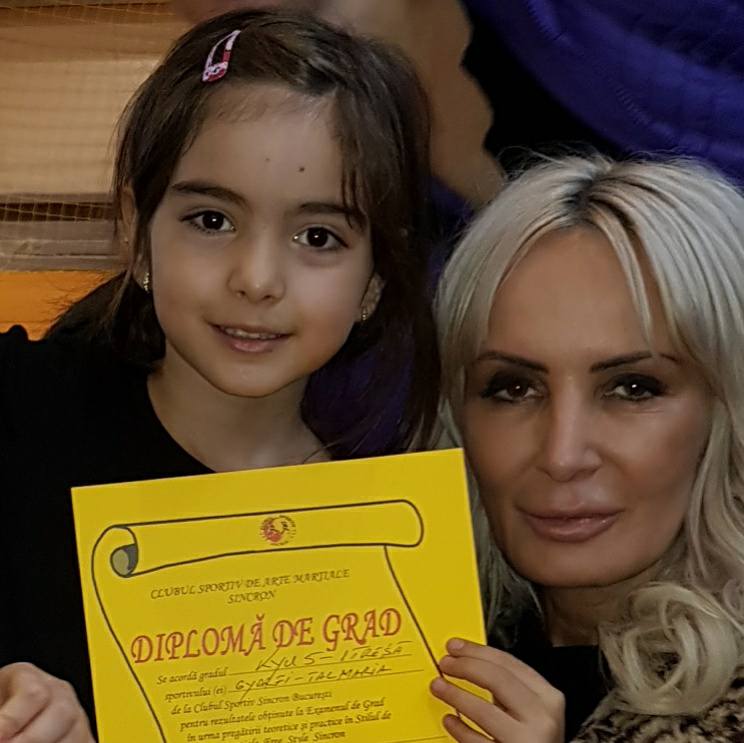 Daniela Gyorfi a dat vestea despre fiica ei. Maria i-a făcut o mare bucurie | FOTO