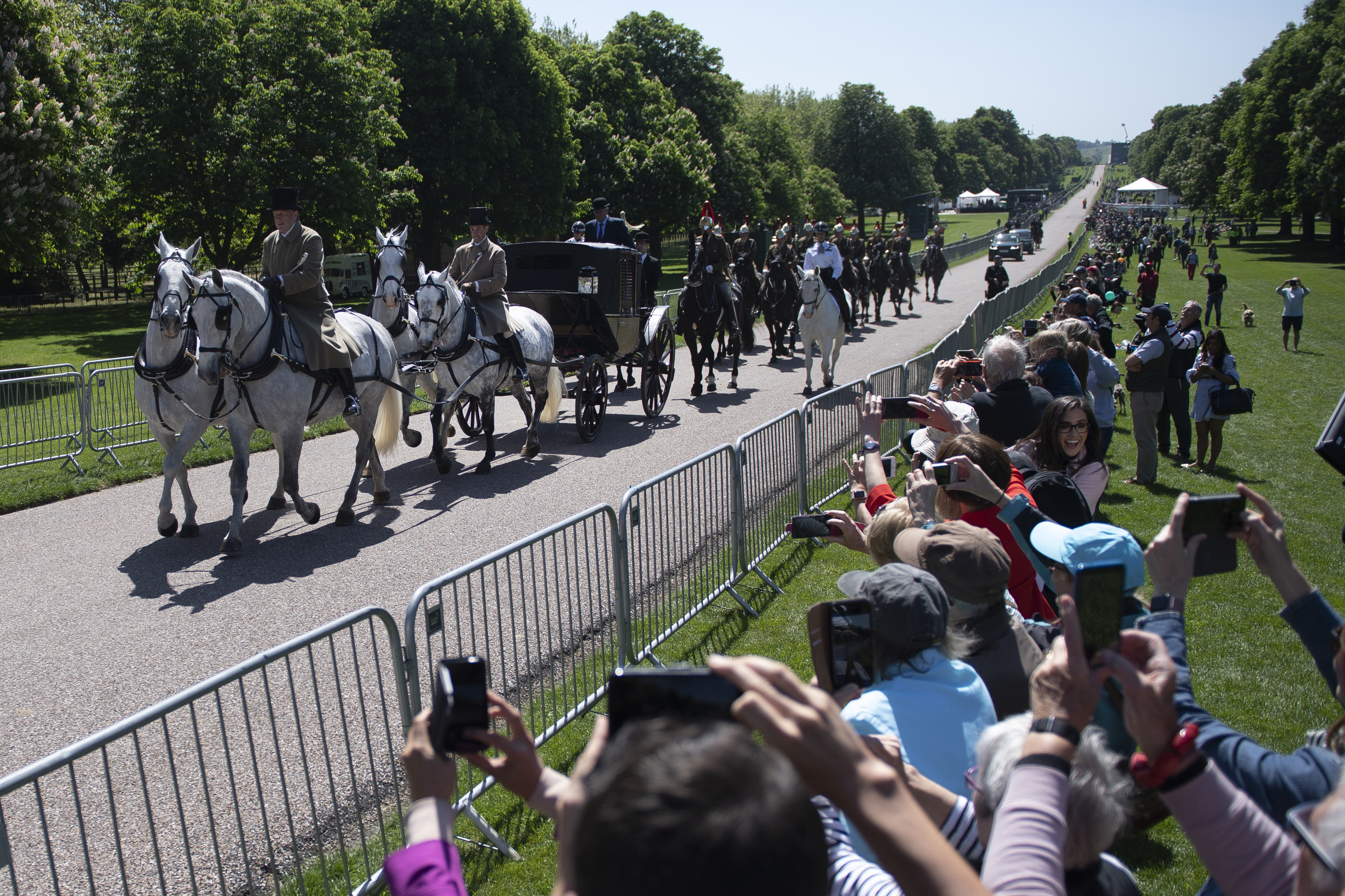 FOTO | Se fac ultimele pregătiri înainte de nunta Prințului Harry cu Meghan Markle
