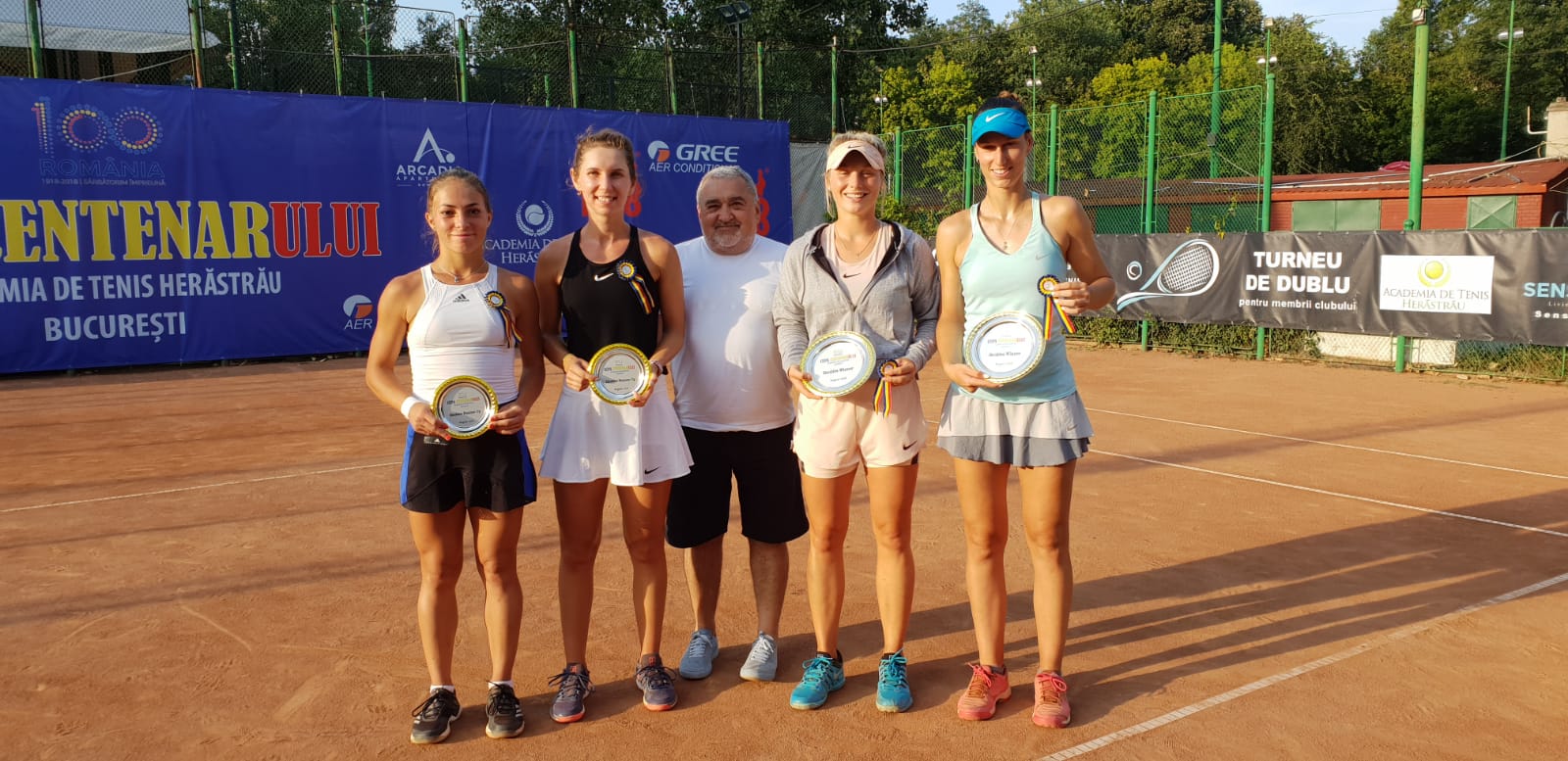 Turneul ITF de la București. Cristina Adamescu și Andreea Ghitescu au pierdut finala de dublu la ”Cupa Centenarului”