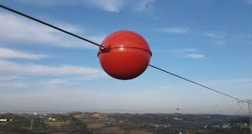 Explainer: Why powerlines have ball-like spheres attached to Them