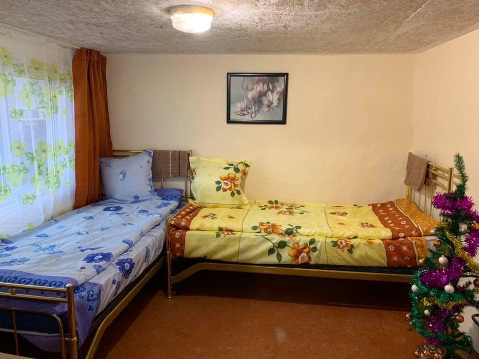 FOTO | Povestea tragică a lui nea Ion, un bătrân care merge în genunchi, dar are grijă de fratele său imobilizat în pat