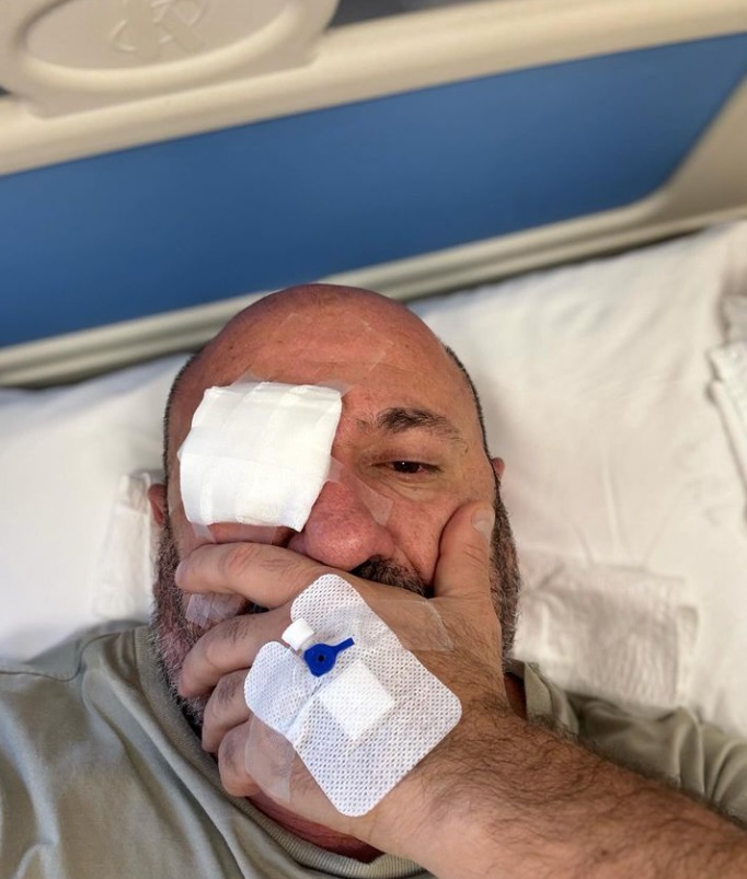 Reacția Doinei Teodoru după ce Cătălin Scărlătescu a ajuns la spital, cu un ochi pansat și cu perfuzie: „Nu e nimic grav”