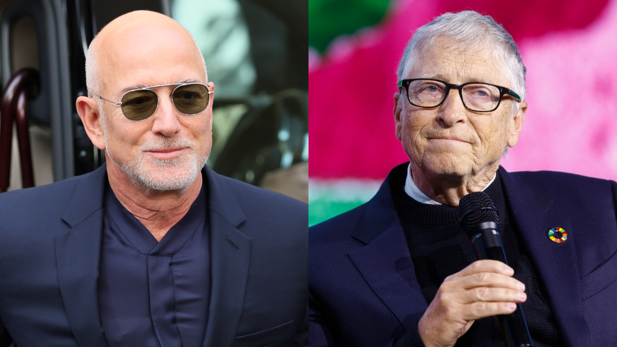 L-R: Jeff Bezos and Bill Gates. [Getty Images]