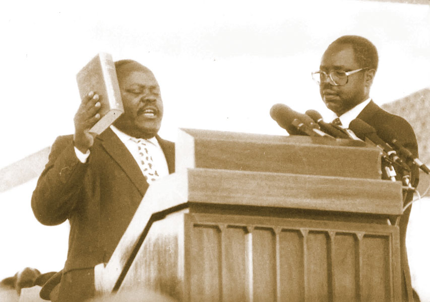 Former Cabinet Minister Oloo Aringo