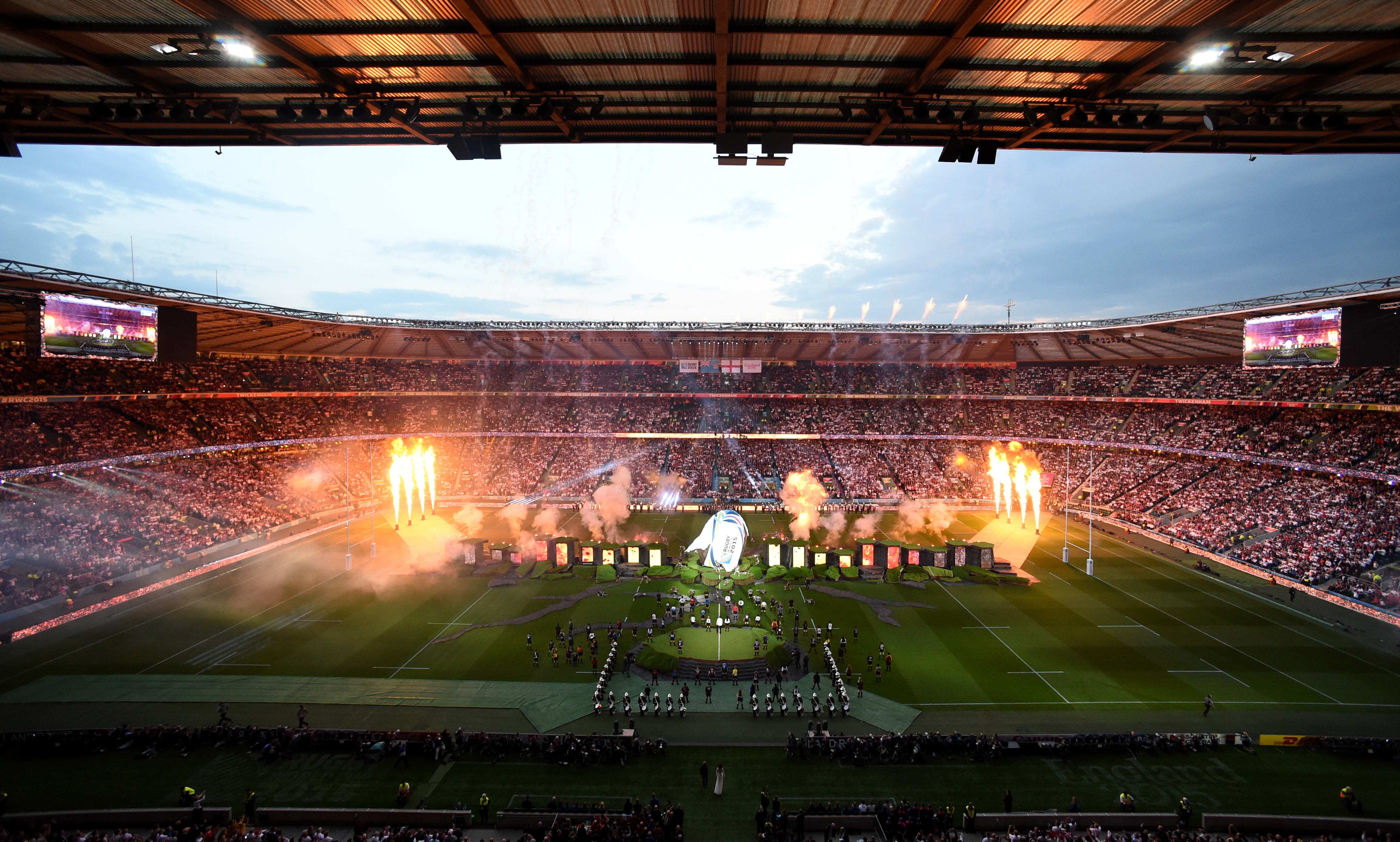 Anglia a câştigat partida inaugurală a Cupei Mondiale: 35-11 cu Fiji | GALERIE FOTO