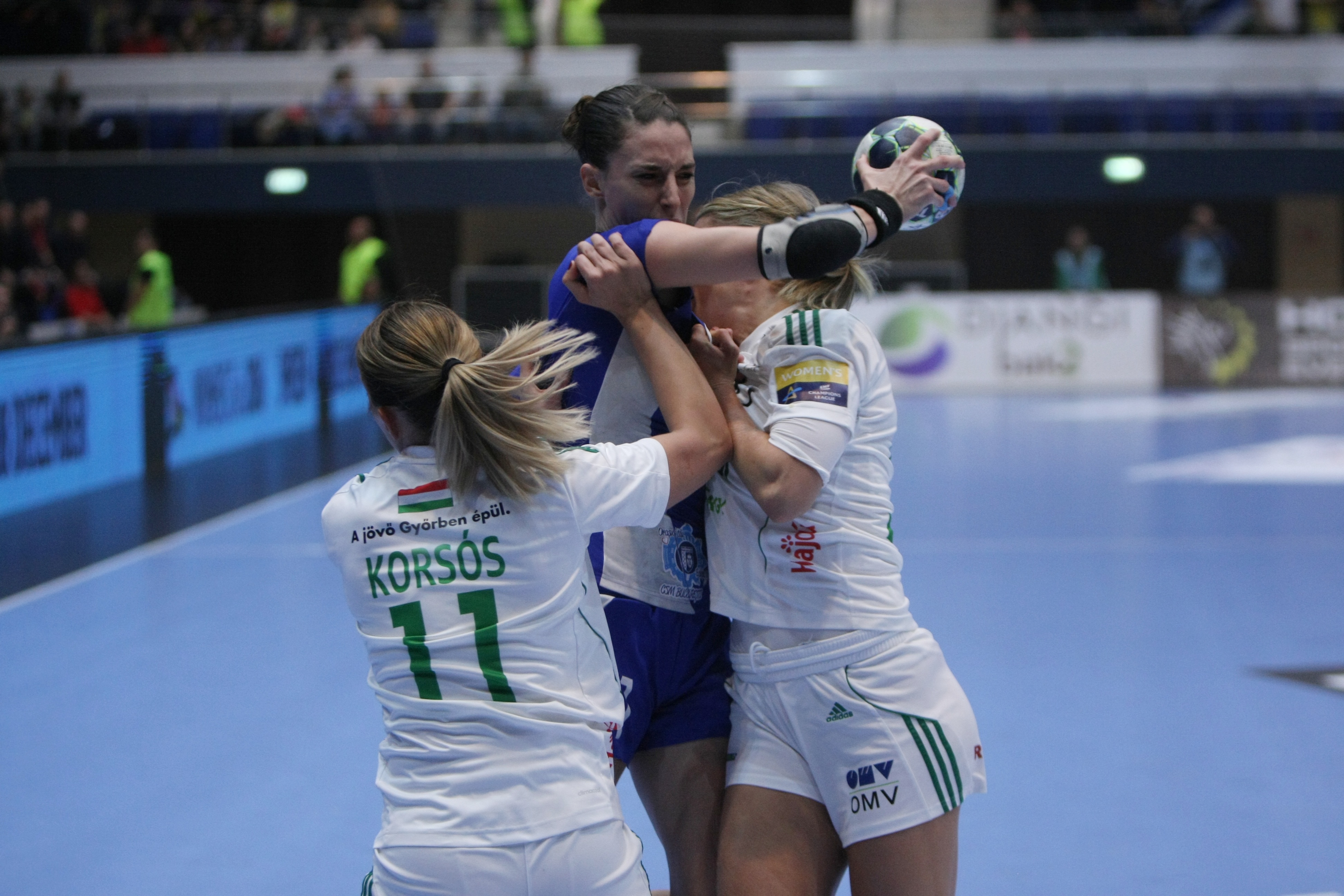CSM București - Gyor 24-27. Maghiarele și-au luat revanșa pentru finala Ligii Campionilor | GALERIE FOTO