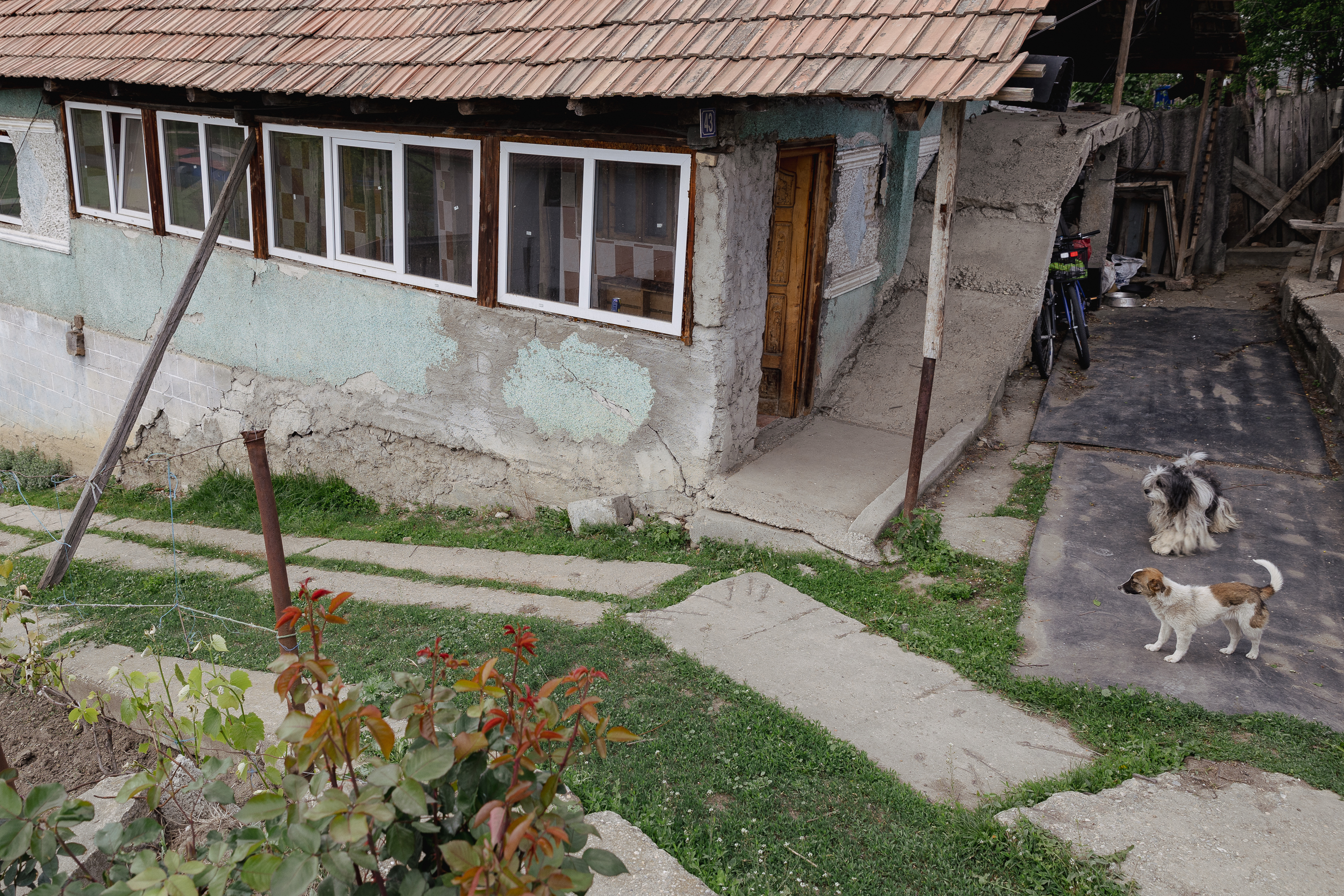 VIDEOREPORTAJ. După ce a obligat în instanță Primăria Mătăsari să-și ia țevile de canalizare din grădina lui, Claudiu vrea să meargă la Parchetul European: „Mă duc la doamna Kovesi!”