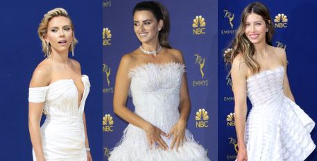FOTO | Cele mai frumoase ținute de la Premiile Emmy 2018. Scarlett Johansson, Jessica Biel și Penelope Cruz au făcut senzație pe covorul roșu