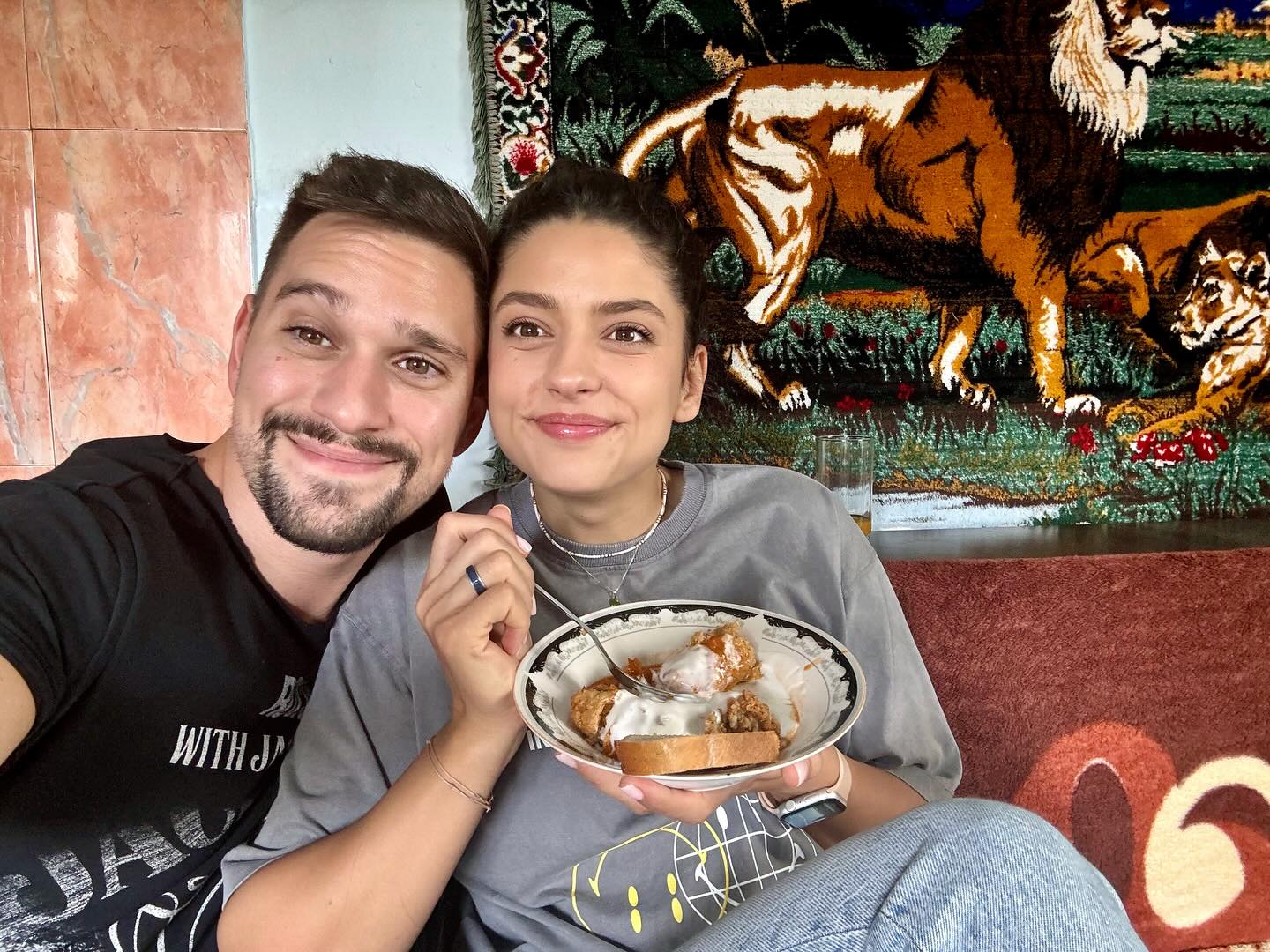 Cristina Ciobănașu și Vlad Gherman muncesc împreună și după ce el s-a căsătorit cu Oana Moșneagu: „Suntem în aceeași formulă”