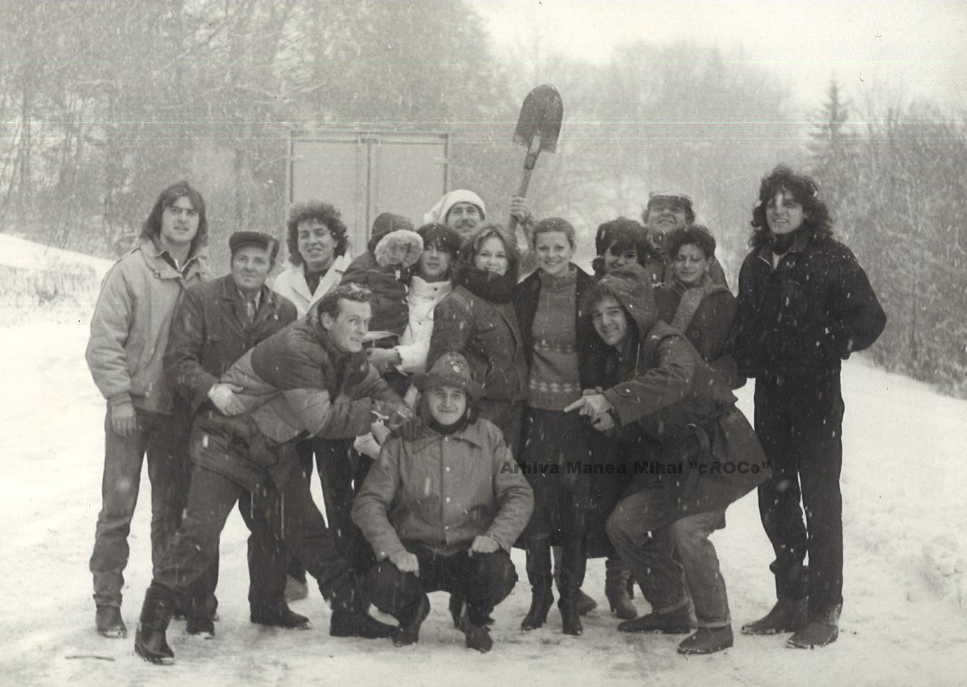 Imagini nemaivăzute, vechi de peste trei decenii, cu Dan Bittman & Co. Holografii, în vremea comunismului/ FOTO
