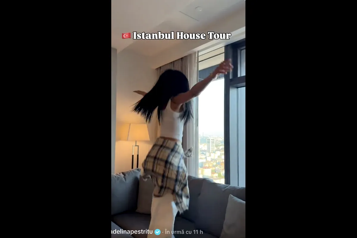 Cum arată apartamentul din Turcia în care s-a mutat Adelina Pestrițu, pentru filmările „Burlacii”, de la PRO TV